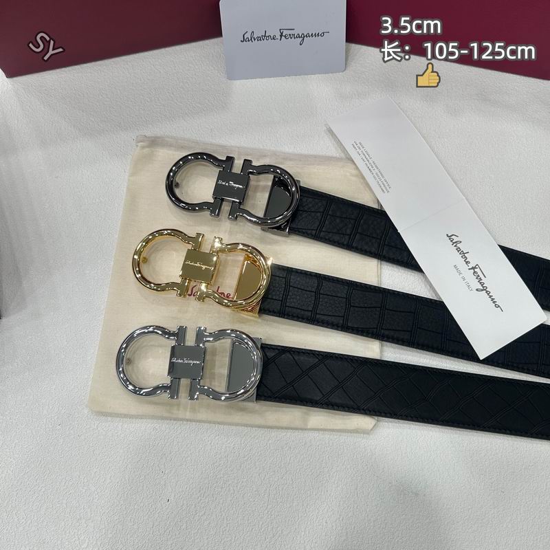 Ferragamo belt 35mmX105-125cm 8L265